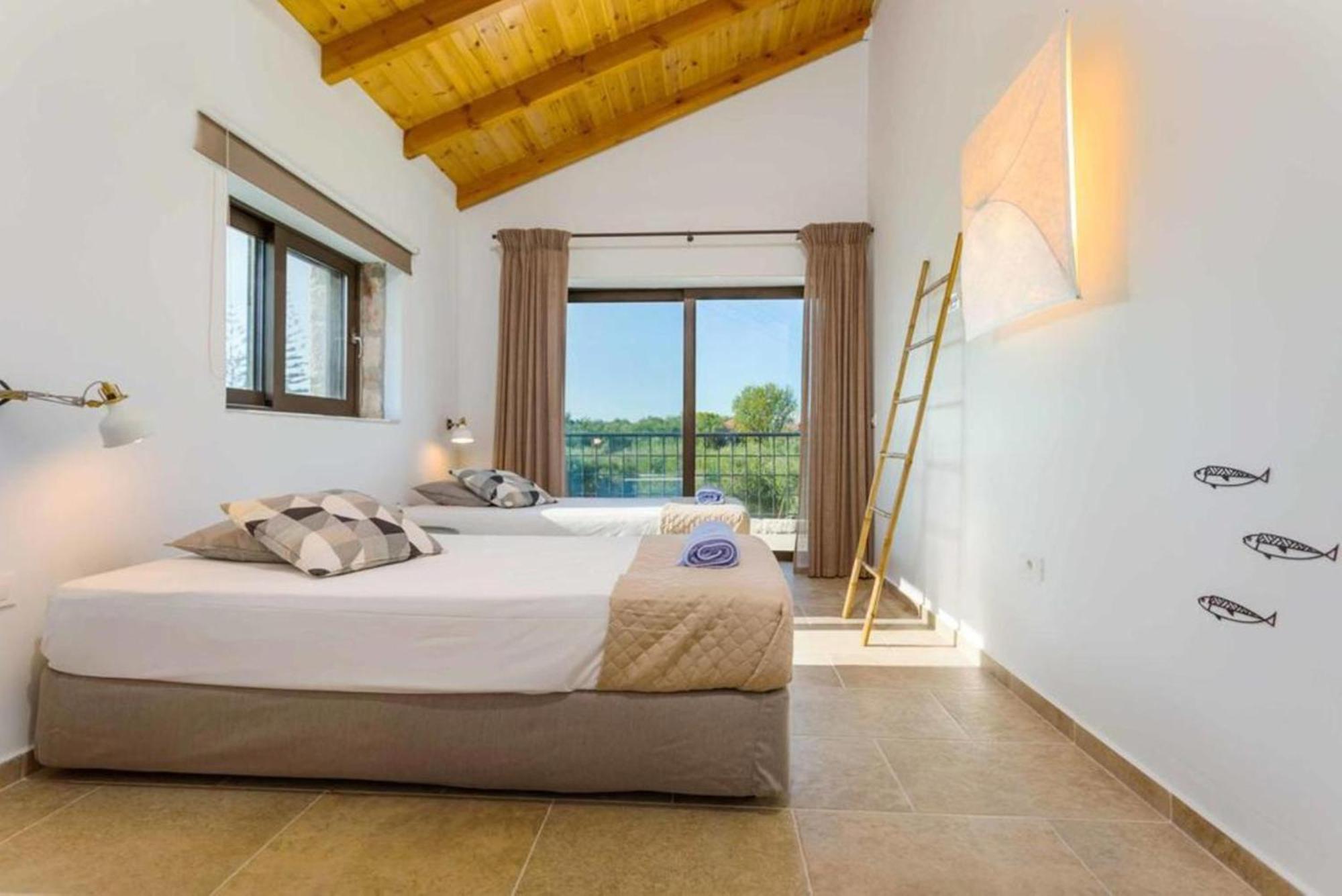 Astarte Villas - Petra Elia Private Villa With Pool Plános Exterior foto